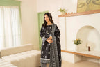 Maisa 3PC LAWN PRINTED SHIRT WITH LAWN PRINT DUPATTA AND CAMBRIC TROUSER