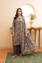 Maisa 3PC LAWN PRINTED SHIRT WITH LAWN PRINT DUPATTA AND CAMBRIC TROUSER