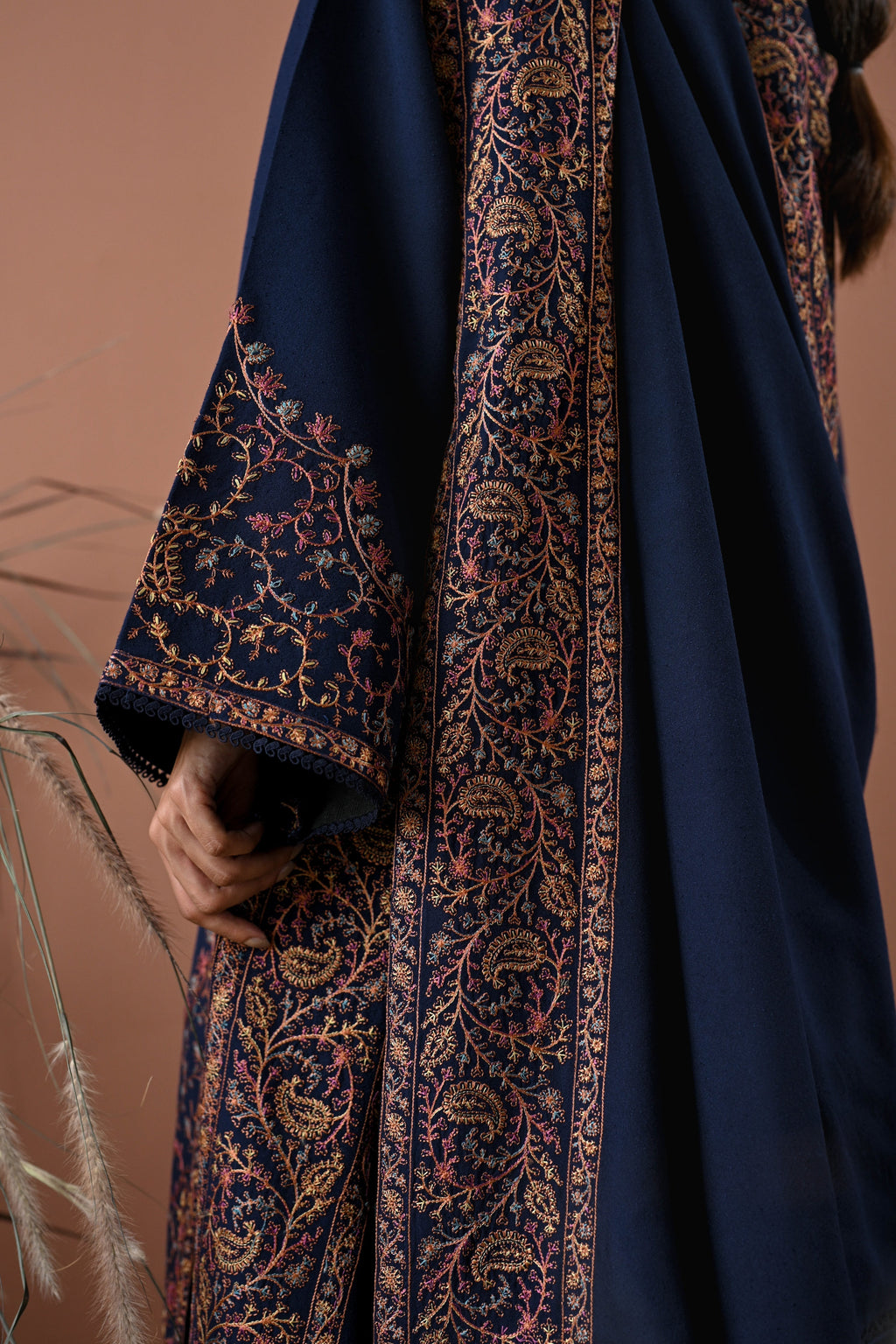 BATIK-3PC LAWN EMBROIDERED SHIRT WITH LAWN EMBROIDERED DUPATTA AND TROUSER
