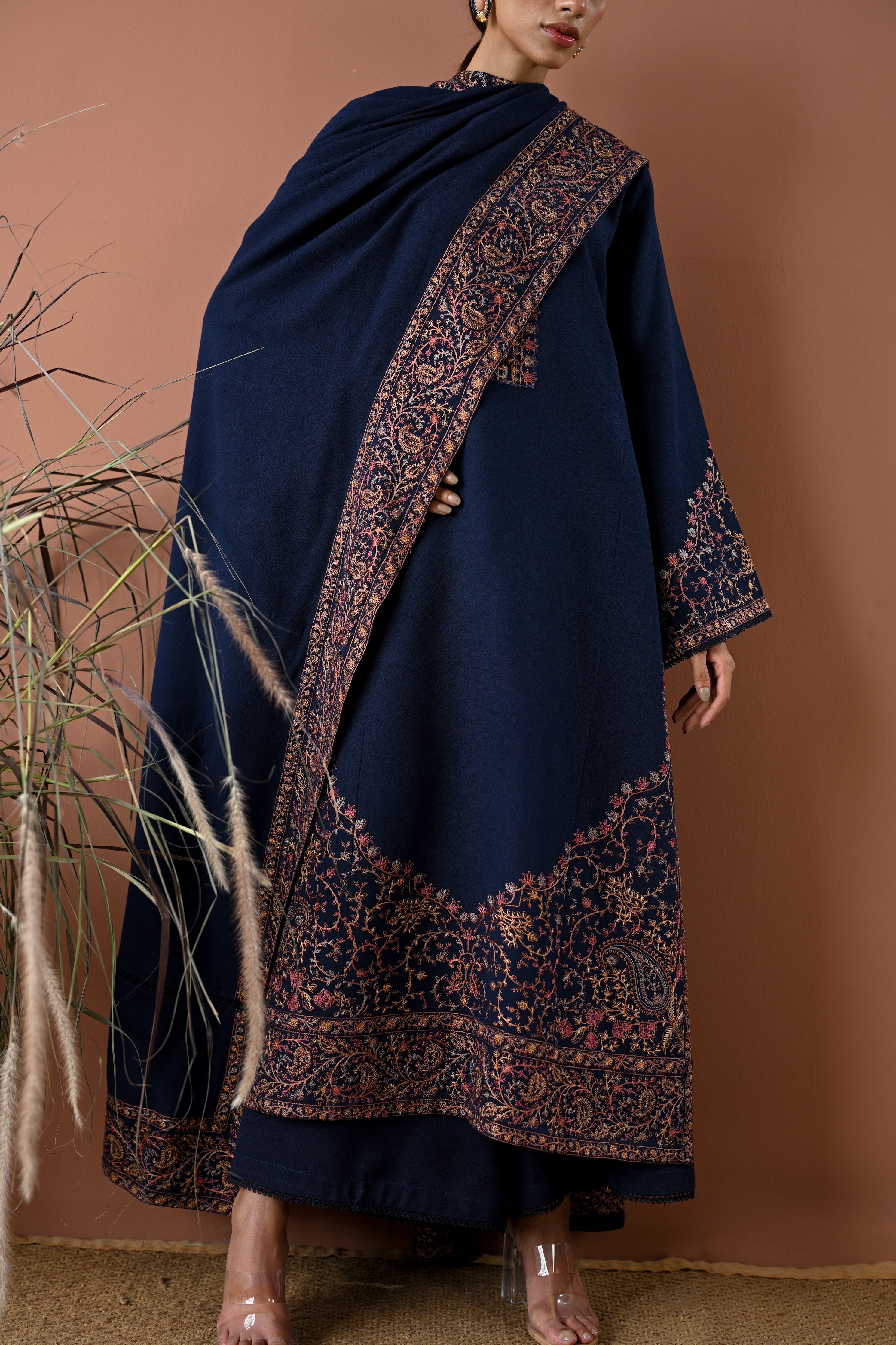 BATIK-3PC LAWN EMBROIDERED SHIRT WITH LAWN EMBROIDERED DUPATTA AND TROUSER