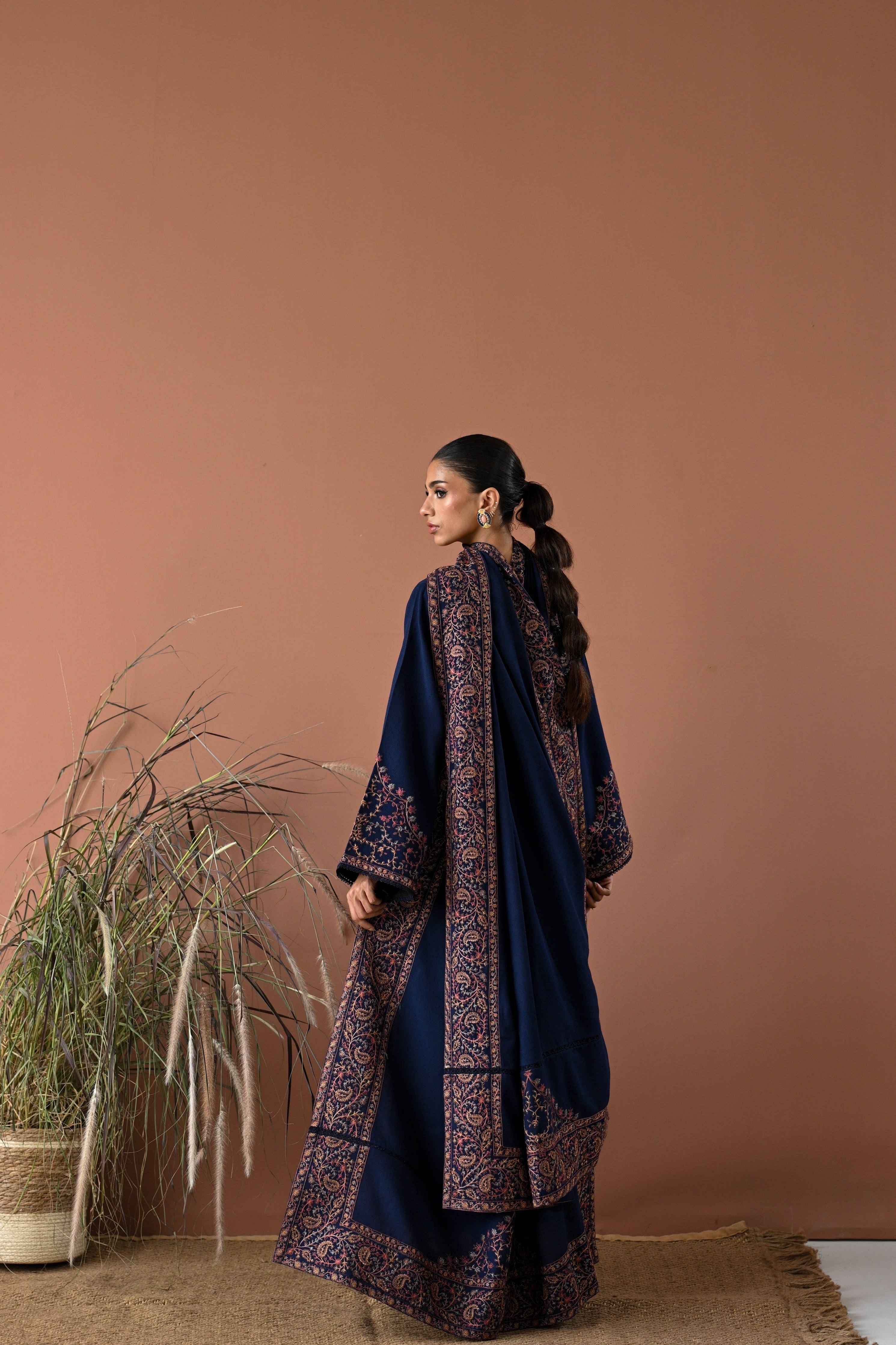 BATIK-3PC LAWN EMBROIDERED SHIRT WITH LAWN EMBROIDERED DUPATTA AND TROUSER