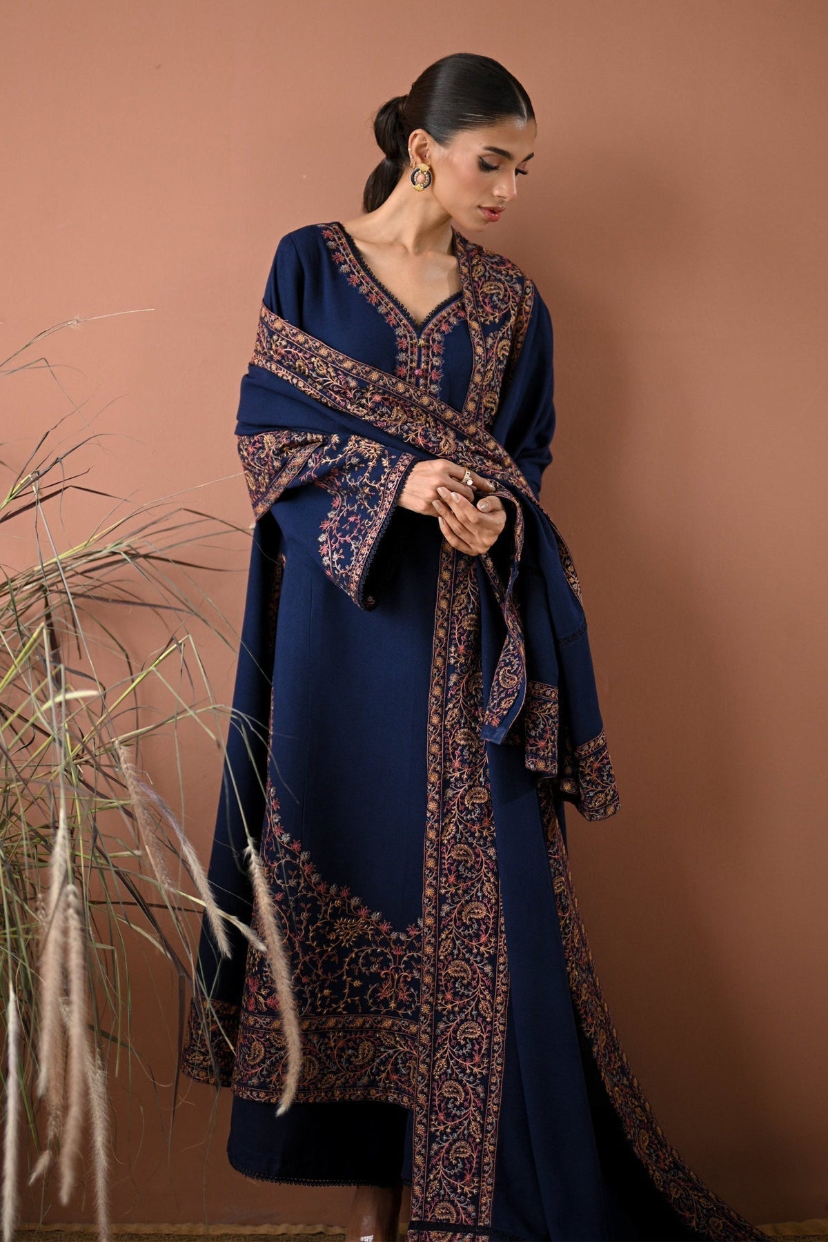 BATIK-3PC LAWN EMBROIDERED SHIRT WITH LAWN EMBROIDERED DUPATTA AND TROUSER